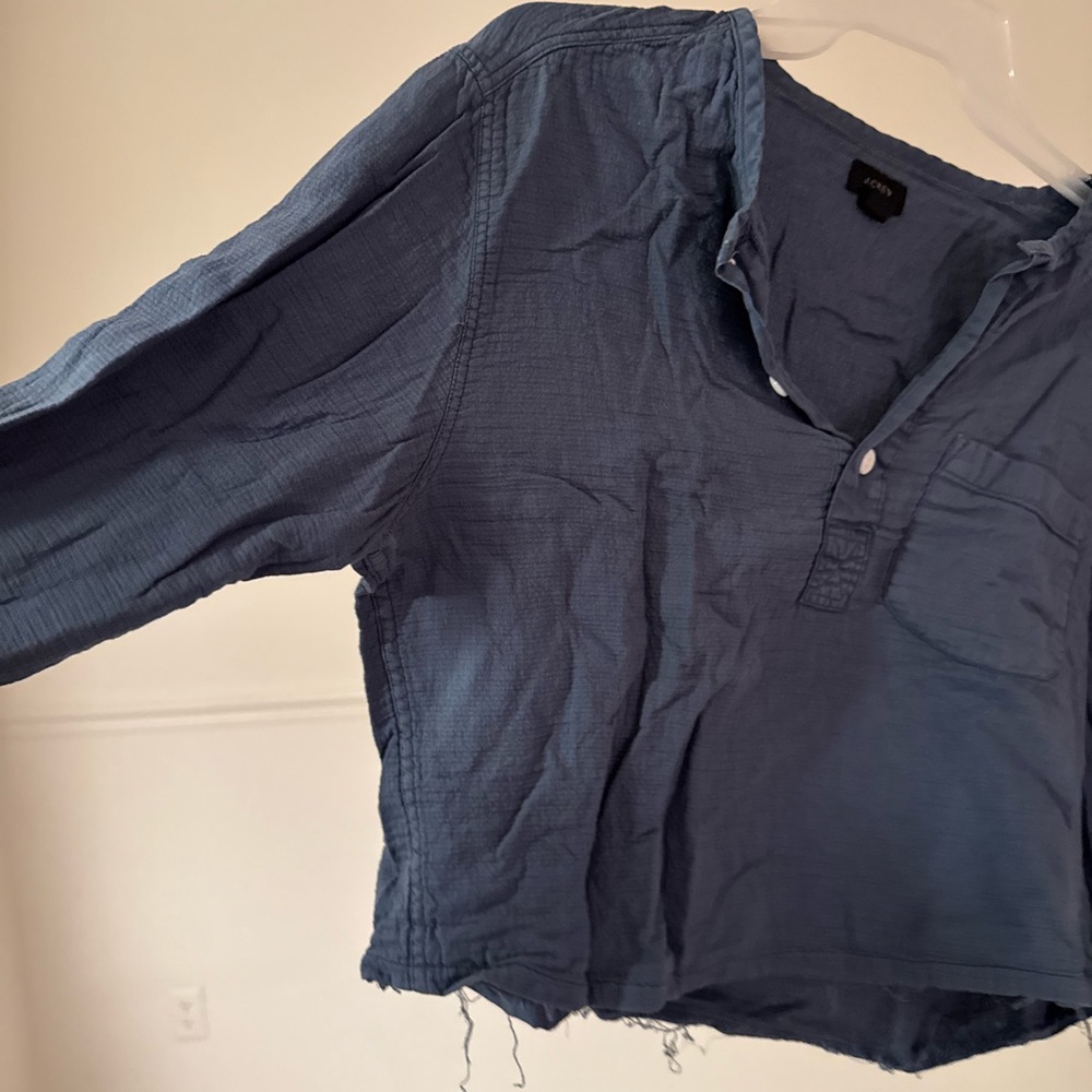 Women  Blue Casual Shirt